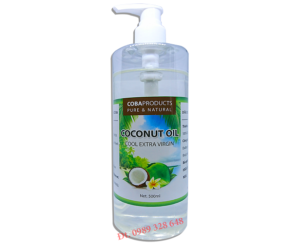 Dầu dừa ép lạnh Cô Ba 500 ml